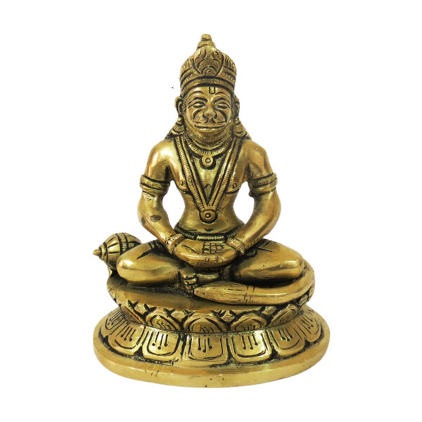 Brass Hanuman Idol BH08743_1