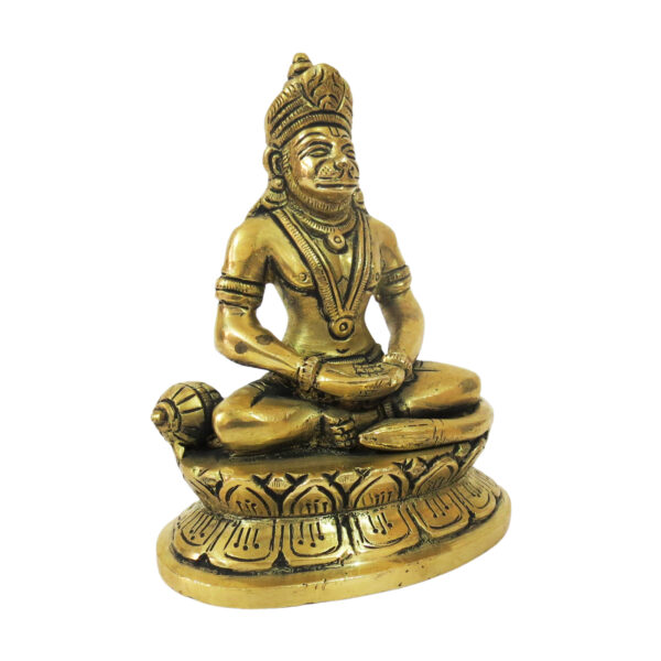 Brass Hanuman Idol BH08743_3