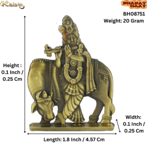 Krishna Idol For Car Dashboard BH08751A_S