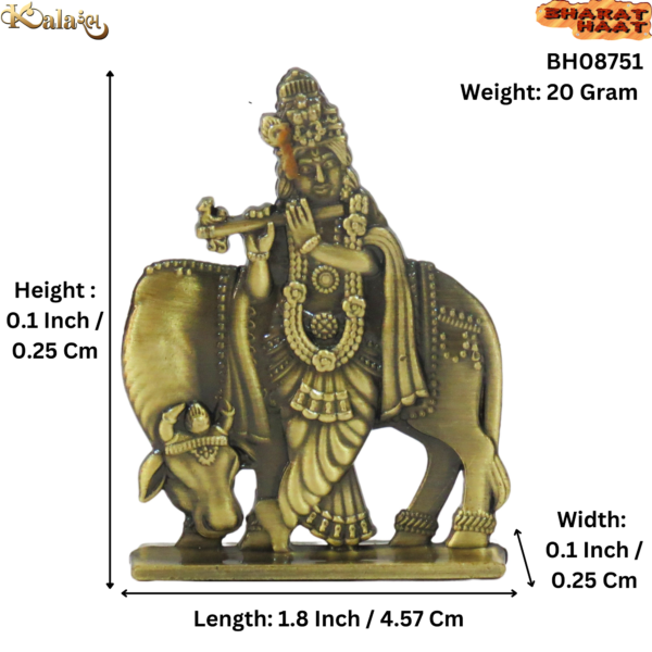 Krishna Idol For Car Dashboard BH08751A_S