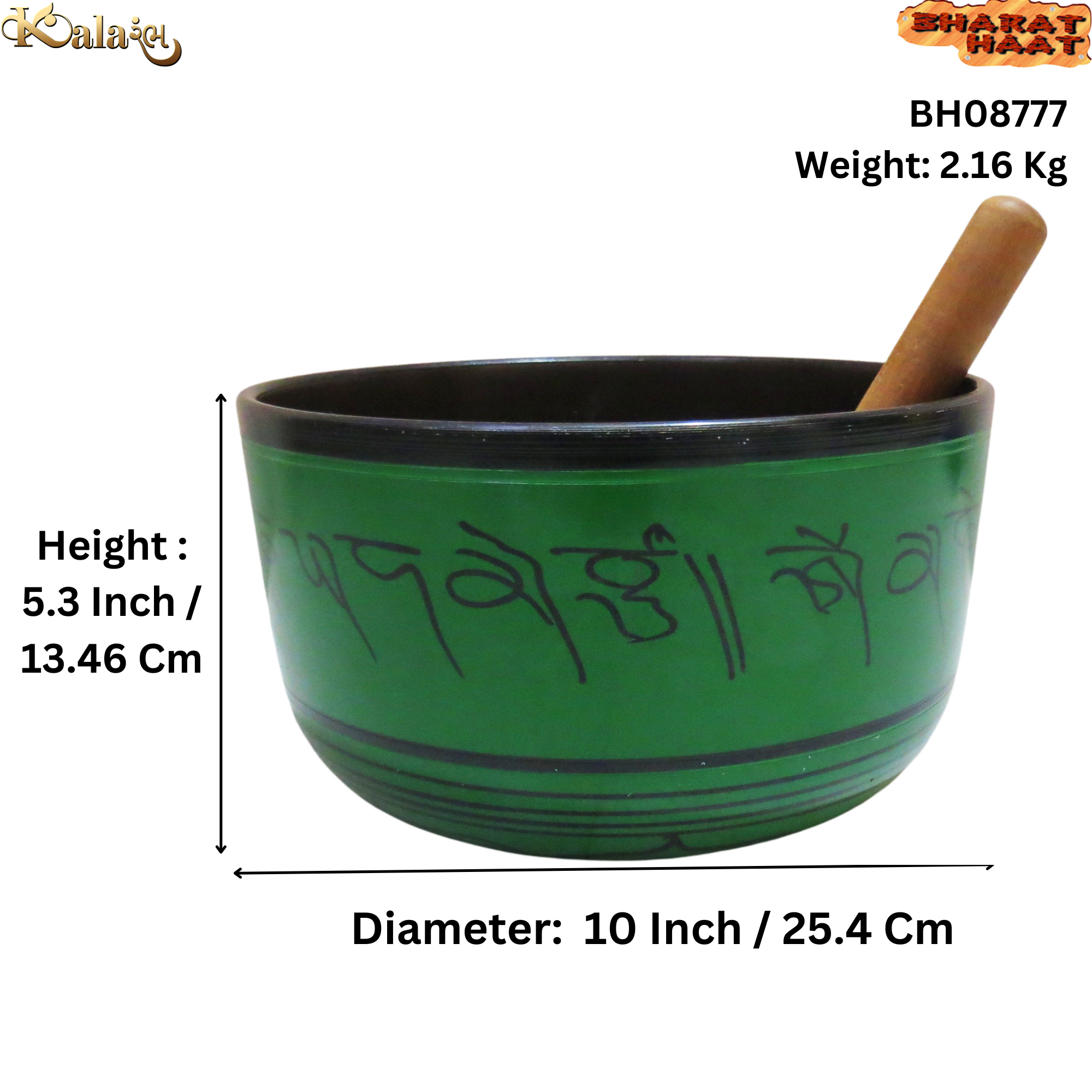  DharmaObjects Tibetan Blue Yoga Meditation OM Singing Bowl  Mallet Cushion Box Gift Set