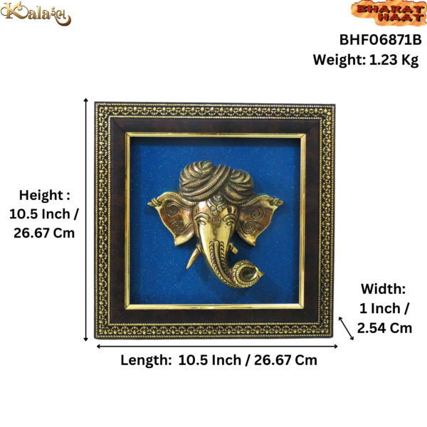 Ganesha Face Hanging Frame BHF06871_S