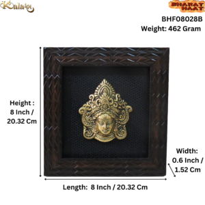 Durga Maa Face FrameBHF08028B_S