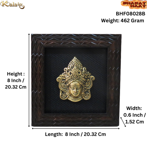 Durga Maa Face FrameBHF08028B_S
