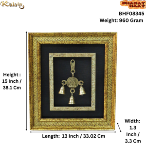 Radha Krishna Bell frame BHF08345_S