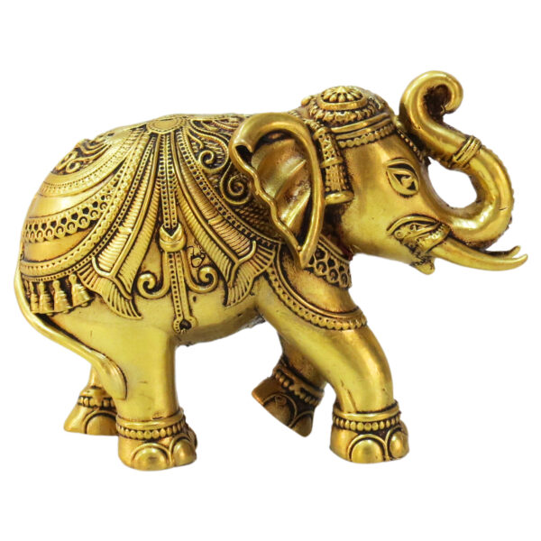Brass Super Fine Elephant Idol BH09205_5