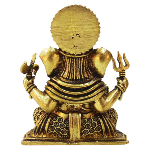 Brass Ganesha Super fine Finishing BH09215_4