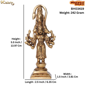 BH03419_S Panchmukhi Hanuman Medium Size