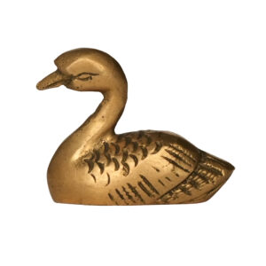 Duck showpiece, swan pair