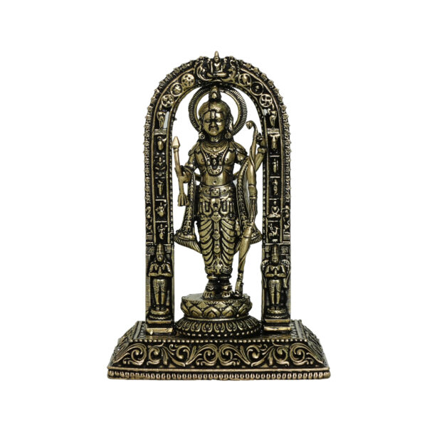 Brass Ram Lalla Idol Murti Ayodhya 4 inch BH10126