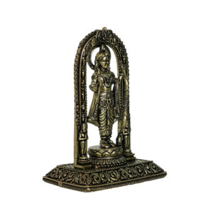Brass Ram Lalla Idol Murti Ayodhya 4 inch BH10126