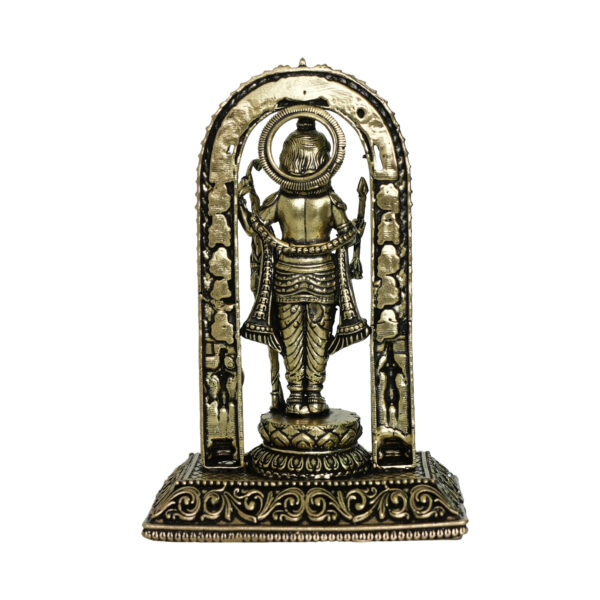 Brass Ram Lalla Idol Murti Ayodhya 4 inch BH10126