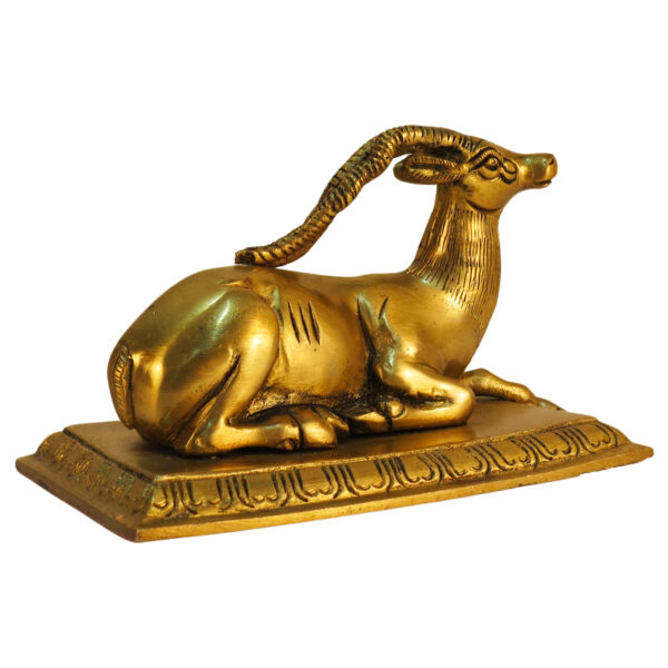 Brass Deer Showpieces 3.5 inch BH09288