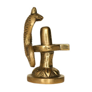 Brass Shivling 2.8 Inch KBH09800