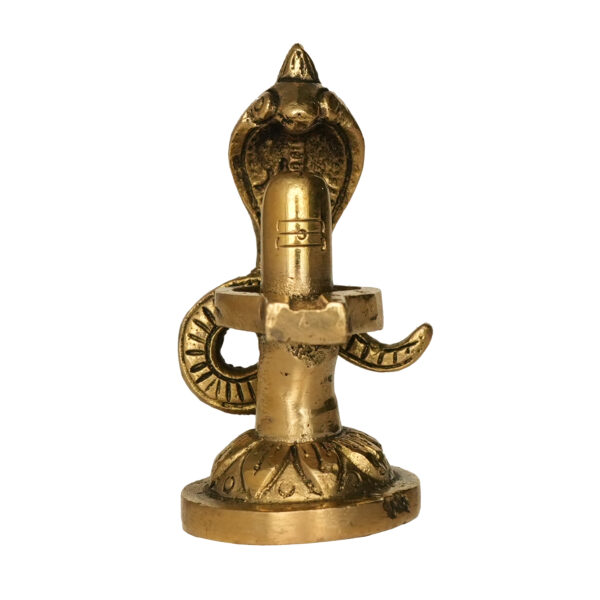 Brass Shivling 2.8 Inch KBH09800