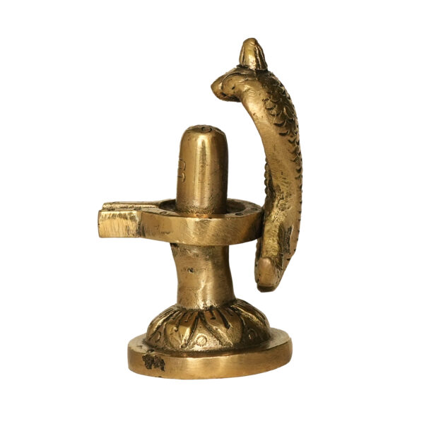 Brass Shivling 2.8 Inch KBH09800