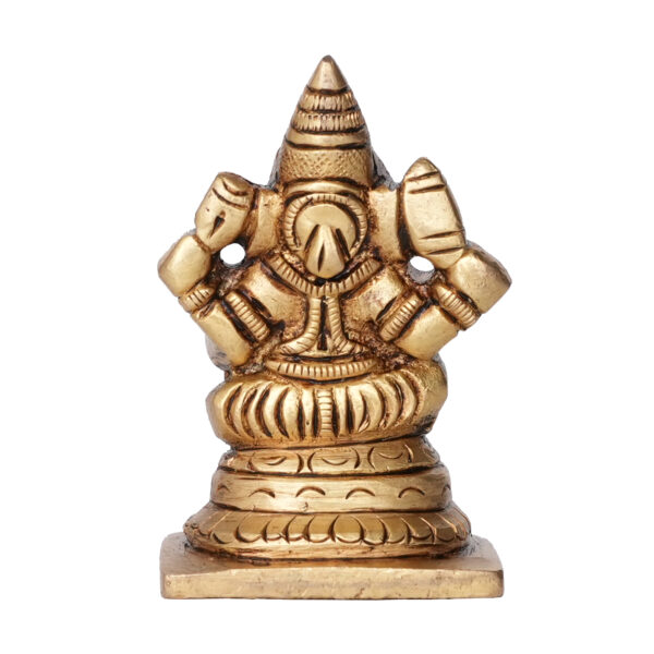 Brass Ganesh 2.2 Inch KBH09816