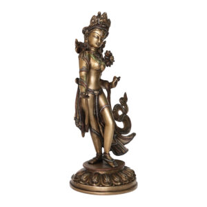 Brass Tara Devi 15 Inch KBH09822