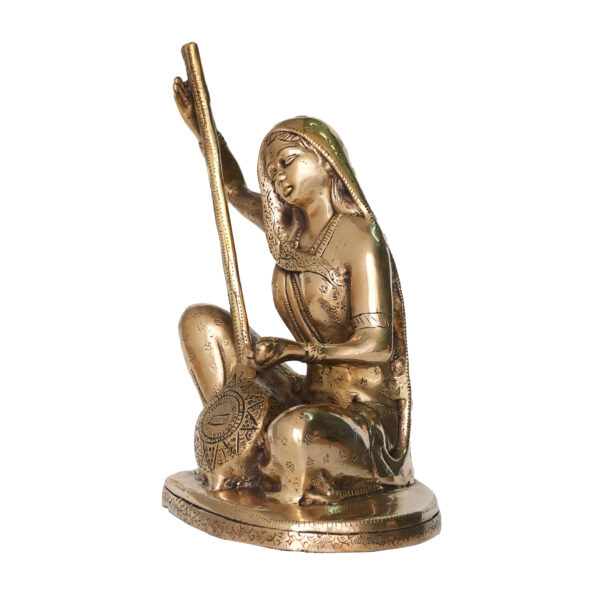 Brass Meera Bai 9.2 Inch KBH09824