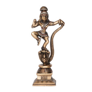 Brass Krishna 6.5 Inch KBH09828