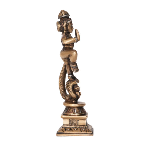 Brass Krishna 6.5 Inch KBH09828