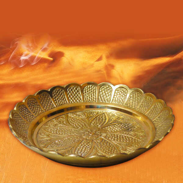 Brass Dish 1 Inch KBH08813