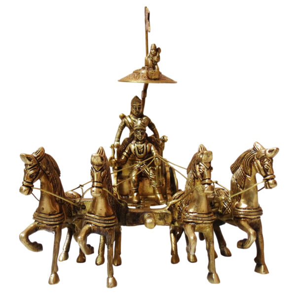 Brass Arjun Rath 8.3 Inch KBH08830