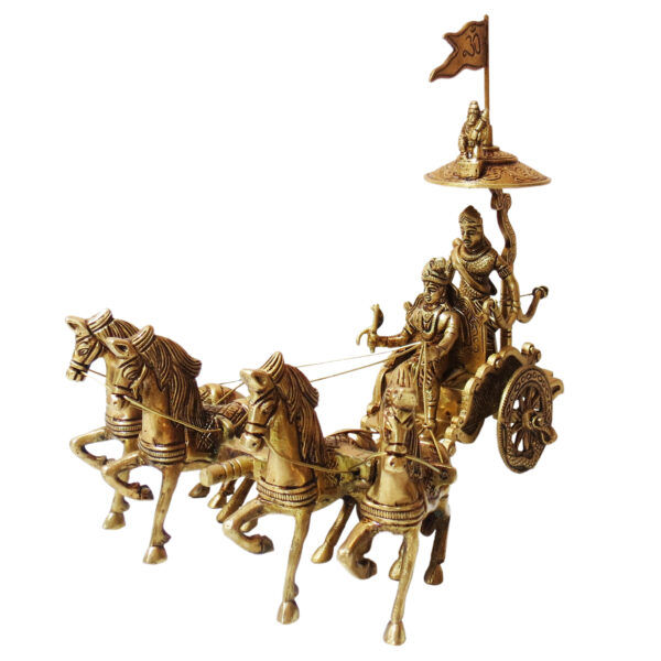 Brass Arjun Rath 8.3 Inch KBH08830