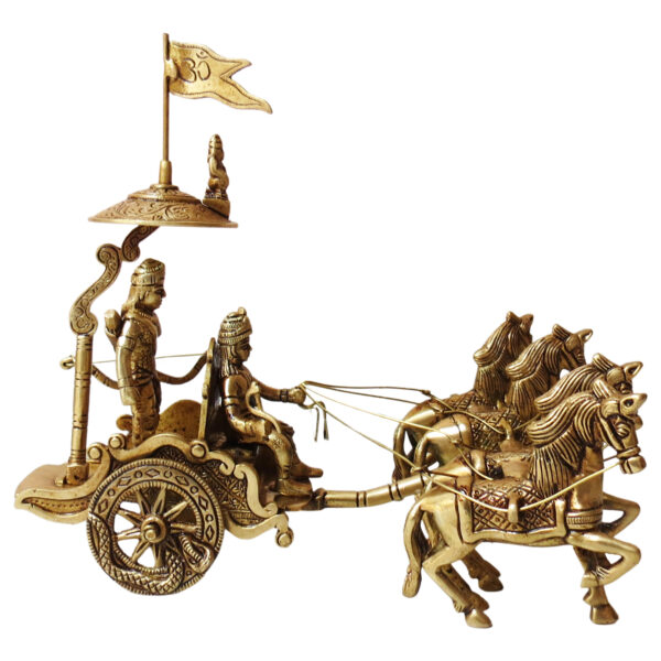 Brass Arjun Rath 8.3 Inch KBH08830