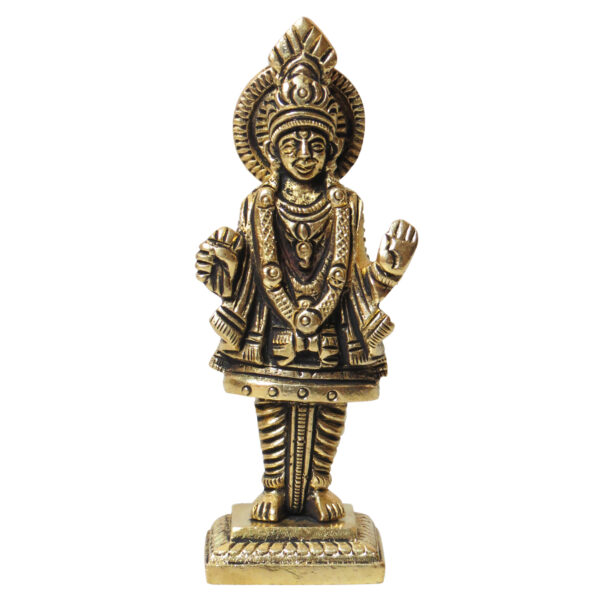 Brass Swaminarayana 3.8 Inch KBH08833