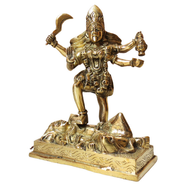 Brass Kalika devi 9 Inch KBH08843