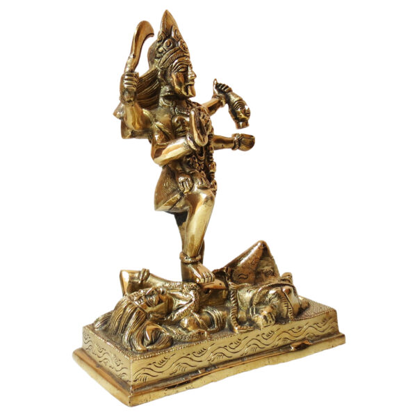 Brass Kalika devi 9 Inch KBH08843
