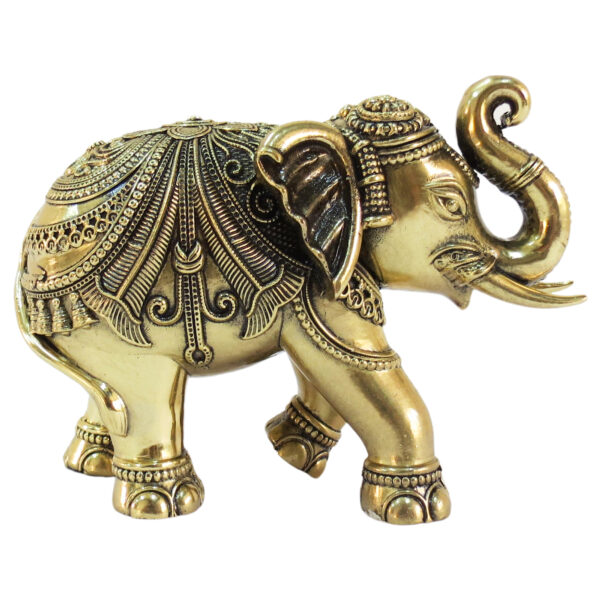 Brass Elephant 4 Inch KBH09273