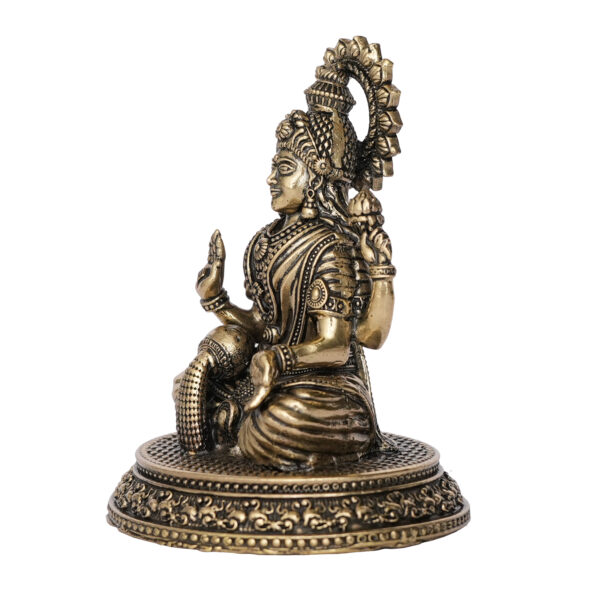 Brass Lakshmi 2.7 Inch KBH09701