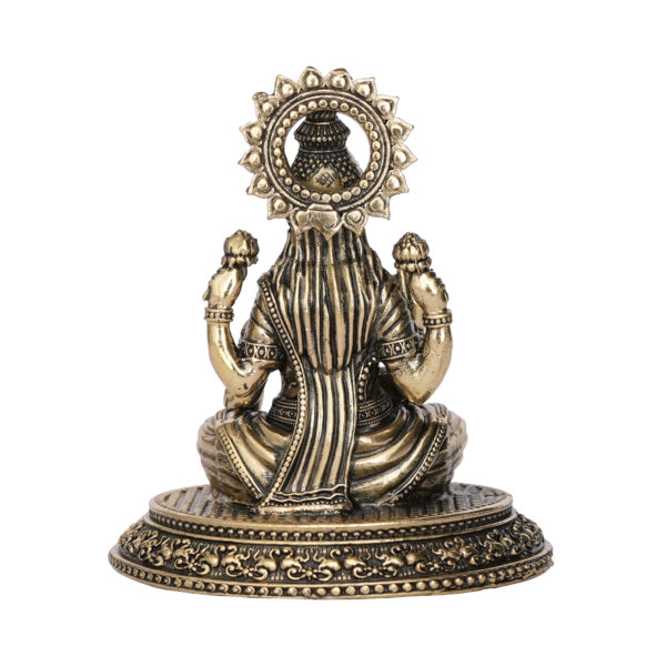 Brass Lakshmi 2.7 Inch KBH09701