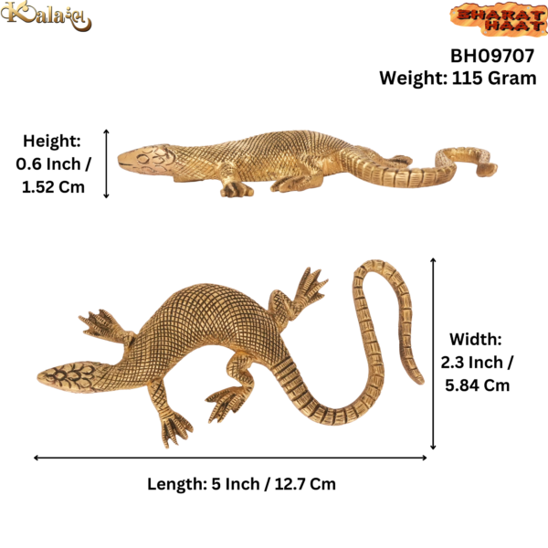 Brass Lizard 0.6 Inch KBH09707