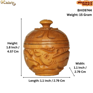 Wooden Kankavati 1.8 Inch KBH09744