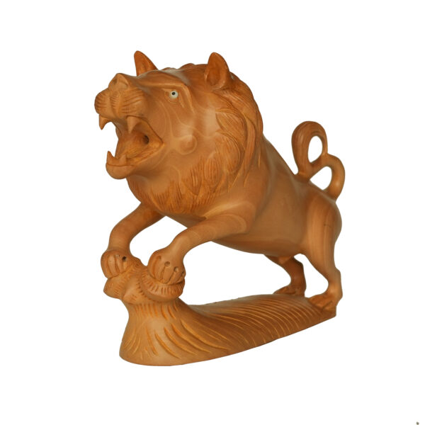 Wooden Lion 5 Inch KBH09751
