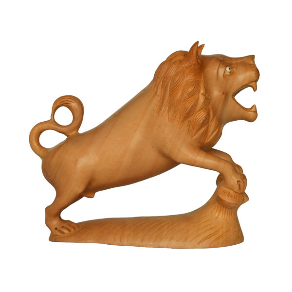 Wooden Lion 5 Inch KBH09751