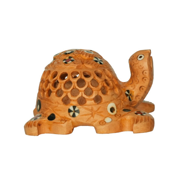 Wooden Tortoise 2 Inch KBH09752