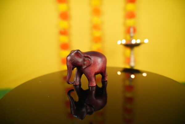 Wooden Elephant 2.5 Inch KBH09762