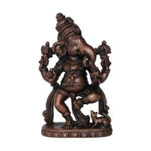 Copper Ganesha 3.1 Inch KBH09909