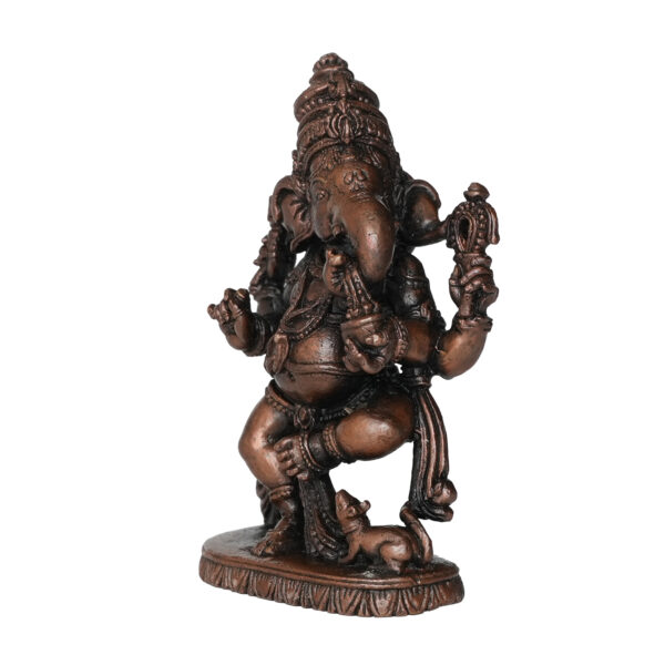 Copper Ganesha 3.1 Inch KBH09909