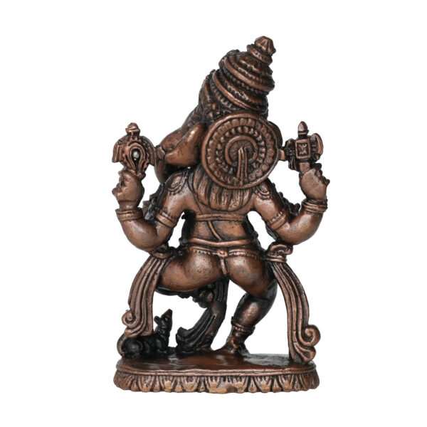 Copper Ganesha 3.1 Inch KBH09909