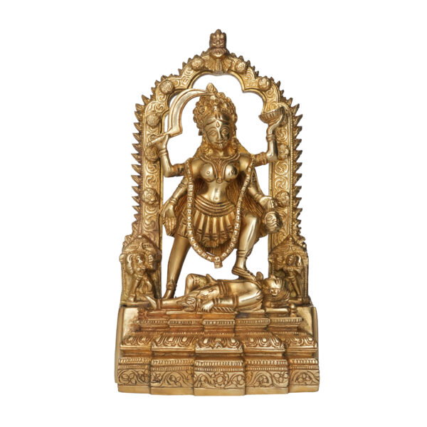 Brass Kalika Maa 1.5 Inch KBH09923