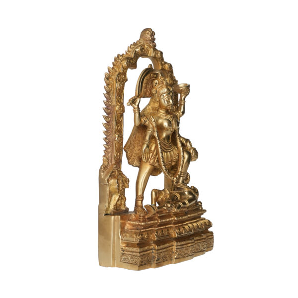 Brass Kalika Maa 1.5 Inch KBH09923