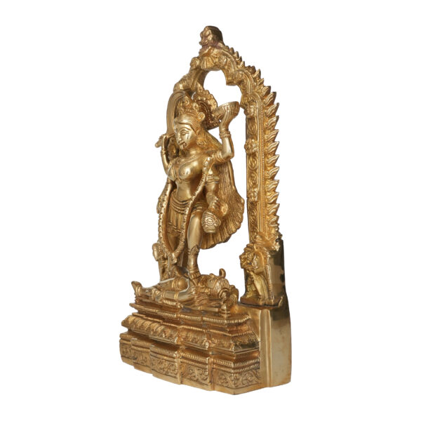 Brass Kalika Maa 1.5 Inch KBH09923