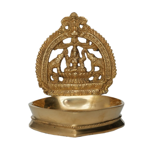 Brass Gajalakshmi Diyo 5.5 Inch KBH09926