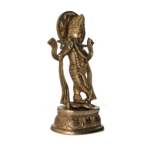 Brass Krishna 6.5 Inch KBH09941