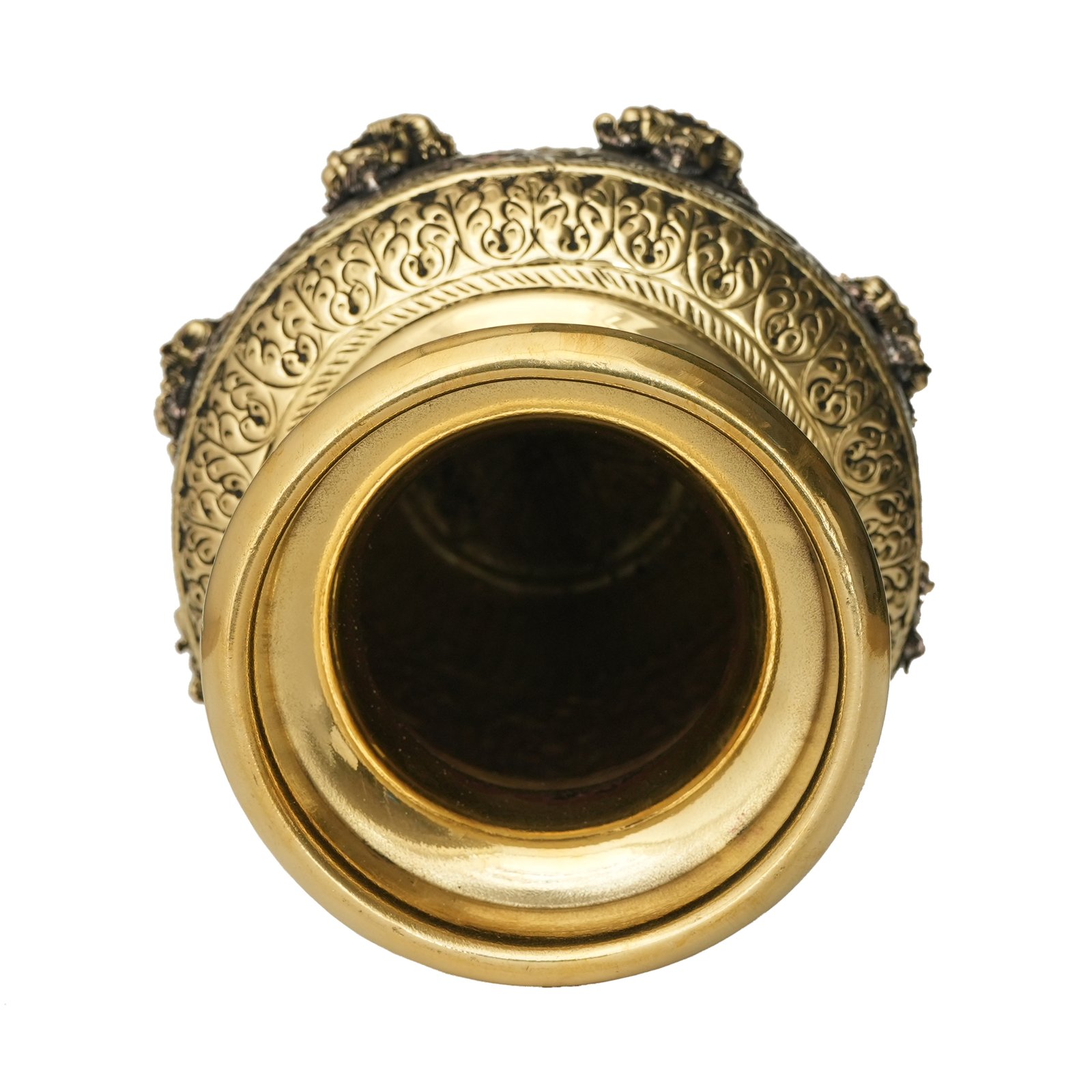 Brass lakshmi Pot 7.5 Inch KBH09982 Brass lakshmi Pot 7.5 Inch KBH09982